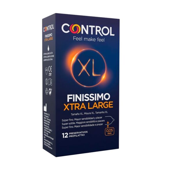 Control | Condoms Finissimo XL | 12 Unidades