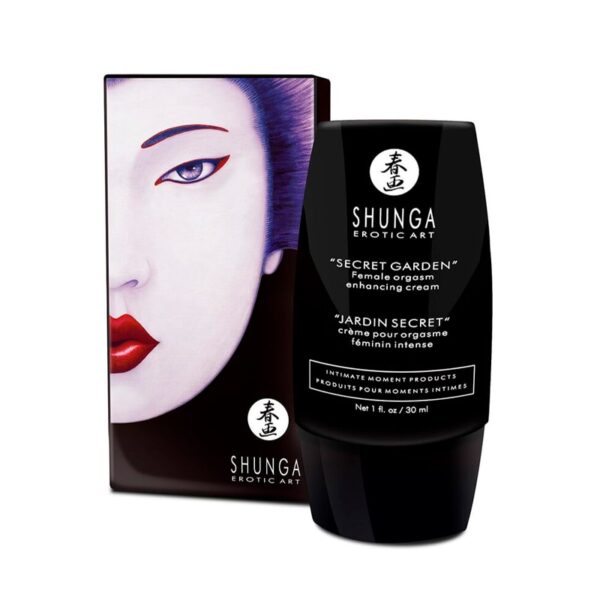 Shunga | Crema Orgasmo Femenino | Intenso Jardín Secreto