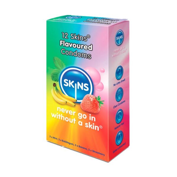 Skins | Condoms Sabores Varios | 12 Uds