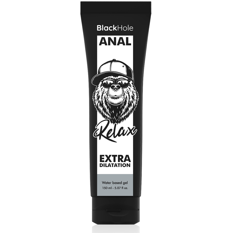 BLACK HOLE GEL BASE AGUA DILATACION ANAL 150 ML