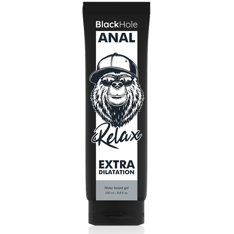 BLACK HOLE GEL BASE AGUA DILATACION ANAL 250 ML