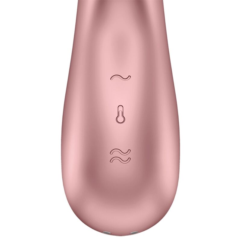 SATISFYER HOT LOVER VIBRADOR  ROSA-BEIGE