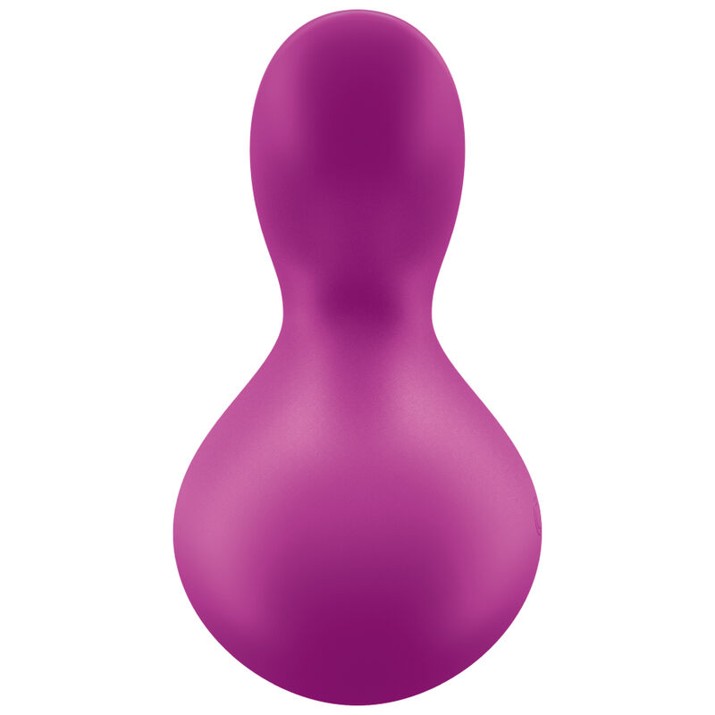 SATISFYER VIVA LA VULVA 3 VIBRADOR LAY-ON - VIOLETA