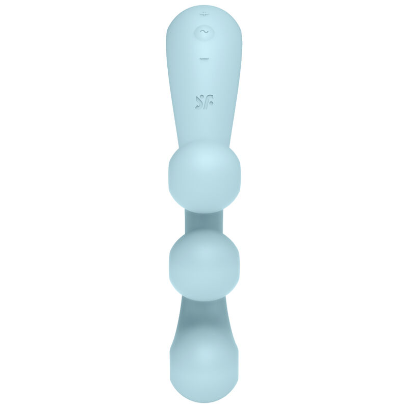 SATISFYER TRI BALL 2 MULTI VIBRADOR - AZUL